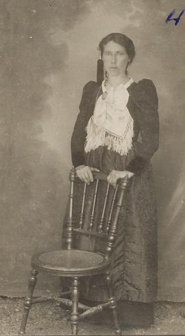 Hólmfríður Halldóra Erlendsdóttir (1875-1966) Hlöðufelli Blönduósi 1957.