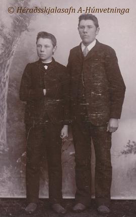 1494-Þorsteinn Daníelsson (1883)-Jón Daníelsson (1878) vesturheimi frá Vakursstöðum