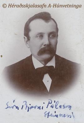 Bjarni Pálsson (1859-1922) prófastur Steinnesi