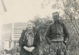 14055b-Ingibjörg Sólveig Jónsdóttir (1863-1944) og Sigurjón Jóhannsson (1873-1961) Blöndudalshólu...