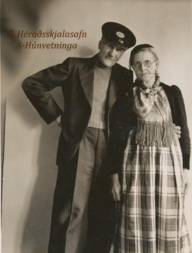 Jóhann Jóhannsson (1865-1961) og Sigurlaug Jóhannsdóttir (1864-1943) Hlöðufelli Blönduósi