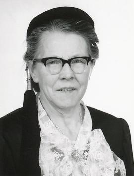 3840-Ingibjörg Sigurðardóttir (1905-2003)-Jónasarhúsi Blönduósi