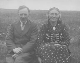Guðlaugur Sveinsson (1891-1977) og Rakel Þorleif Bessadóttir (1880-1967) Þverá