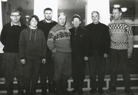 Guðni og Ása, Þormóður, Jónas, Grímur, Guðm. Bergmann og Þormóður