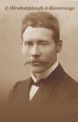 1452-Kristján S. Sigurðsson (1875-1928) smiður Rvk-maki 1453