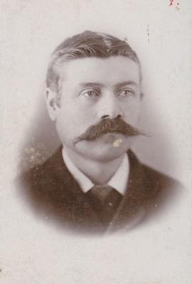 3441-Jón Ólafsson (1865-1941) hestamaður frá Leysingjastöðum og Mýrarlóni