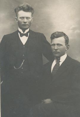 Sigurður Kristjánsson (1895-1940) Efra-Holti Svínavatnshr og Páll Kristjánsson (1901-1974) Reykjum