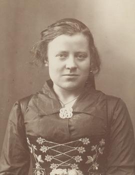 Davíðsína Sigurðardóttir (1900-1969) saumakona Blönduósi