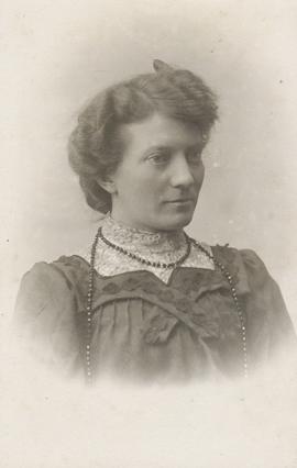 1162-Margrét Ingibjörg Stefánsdóttir (1873-1940) saumakennari frá Flögu