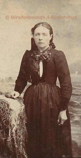 Sigríður Sigfúsdóttir (1853-1936) Hvammstanga