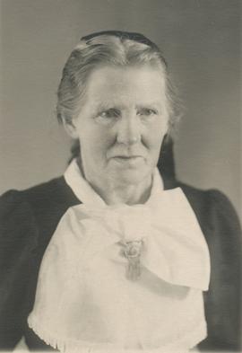 3607-Solveig Andrésdóttir 21. september 1862 - 19. febrúar 1959-Þórðarhúsi Blönduósi-myndin tekin...