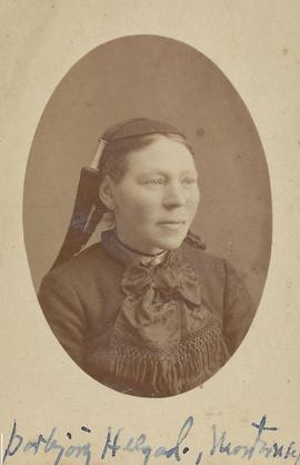 1189-Þorbjörg Helgadóttir (1839-1929). ljósmóðir Marðarnúpi