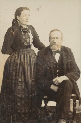 Sigríður Sigfúsdóttir (1853-1936) og Ingimundur Jakobsson (1835-1915) Borðeyri og Hvammstanga