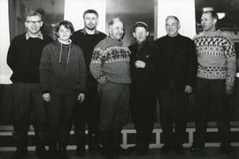 Guðni og Ása, Þormóður, Jónas, Grímur, Guðm. Bergmann og Þormóður