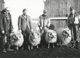 Baldur Skarphéðinsson Þórukoti, Magnús Sveinbjörnsson Hrísum, Jón Halldórsson Kambshóli og Tryggv...