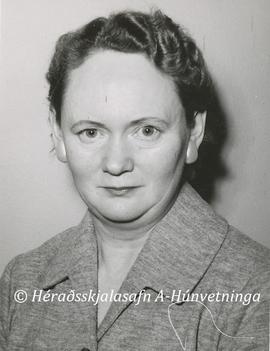 Sigríður Þorsteinsdóttir (1912-1990) Þorsteinshúsi Blönduósi