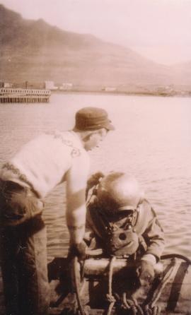 Teitur Birgir Árnason (1925-2005) og Þórbjörn Austfjörð Jónsson (1917-1996) Skagaströnd