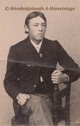 Guðmundur Bjarnason Barnes (1871-1930) læknir Chicago, frá Þórormstungu