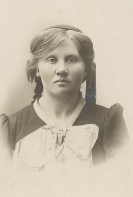 3018-Halldóra Sigríður Jónsdóttir (1892-1931) Hafnarfirðir-fósturdóttir Skinnastöðum 1901