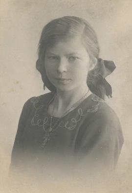 3172-Þuríður Jenný Guðmundsdóttir Björnsson (1907-1998) Borgarnesi 1930
