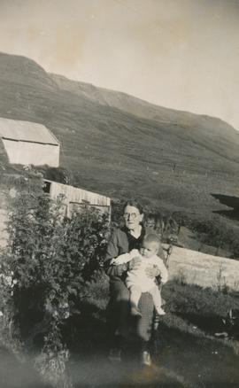 Valgerður Guðmundsdóttir (1866-1949) Hvammi í Langadal og Valgarður Frímann (1930-2002)