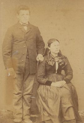 Ásgrímur Pétursson (1868-38) og Guðrún Jónsdóttir (1864-53) Hólabæ og Akureyri