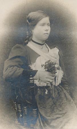 Róselía Guðrún Sigurðardóttir Meldal (1890-1969) ljósm Litladal