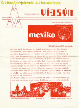 1449-Mexicoferð JK 1980-ferðatilhögun