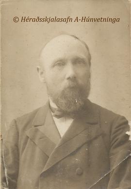 Hálfdán Guðjónsson (1863-1937) prestur Breiðabólsstað Vesturhópi