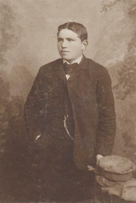 Guðmundur Jónasson Bergmann (1869-1954) vm Auðunnarstöðum í Víðidal 1890. Selkirk Manitoba 1916