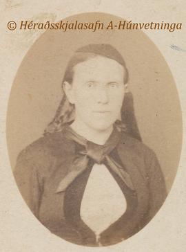 1380-Guðrún Gísladóttir Briem (1848-1893) Steinnesi