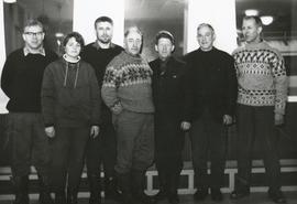 Guðni og Ása, Þormóður, Jónas, Grímur, Guðm. Bergmann og Þormóður