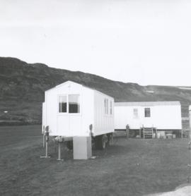 Símaskúr við Ós í Steingrímsfirði 1967