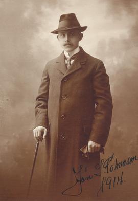 Jón Sigurður Pálmason (1886- 1976) Þingeyrum, myndin tekin 1914