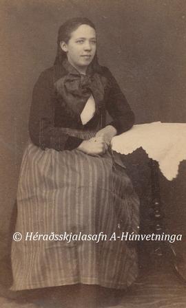 Guðrún Lárusdóttir Blöndal (1873-1961) kennari Rvk frá Kornsá