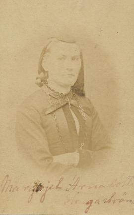 Margrét Árnadóttir (25.5.1849)  bústýra Andrésar bróður síns á Skagaströnd 1890