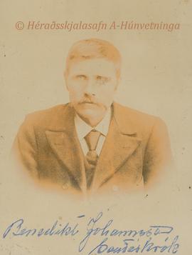 Benedikt Jóhannsson (1871-1940) verslunarstjóri Sauðárkróki